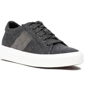 Vaneli Yavin Gray and White Women's Sneakers
